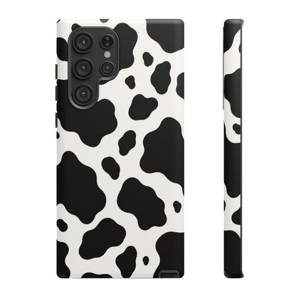 Classic Holstein Samsung Galaxy Tough Case | Black & White Cow Print