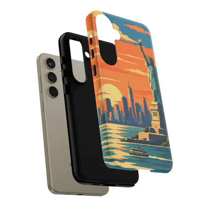 New York City — Harbor Liberty Samsung Galaxy Tough Case