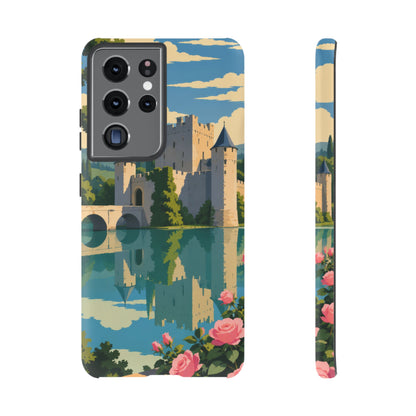 English Castle — Moat and Roses Samsung Galaxy Tough Case