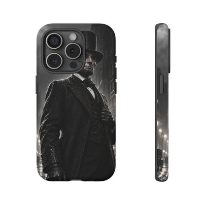 Abe after Midnight iPhone Tough Case | noir lincoln