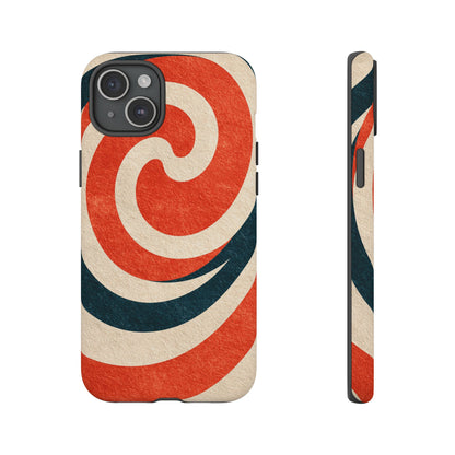 Ember Spiral iPhone Tough Phone Case