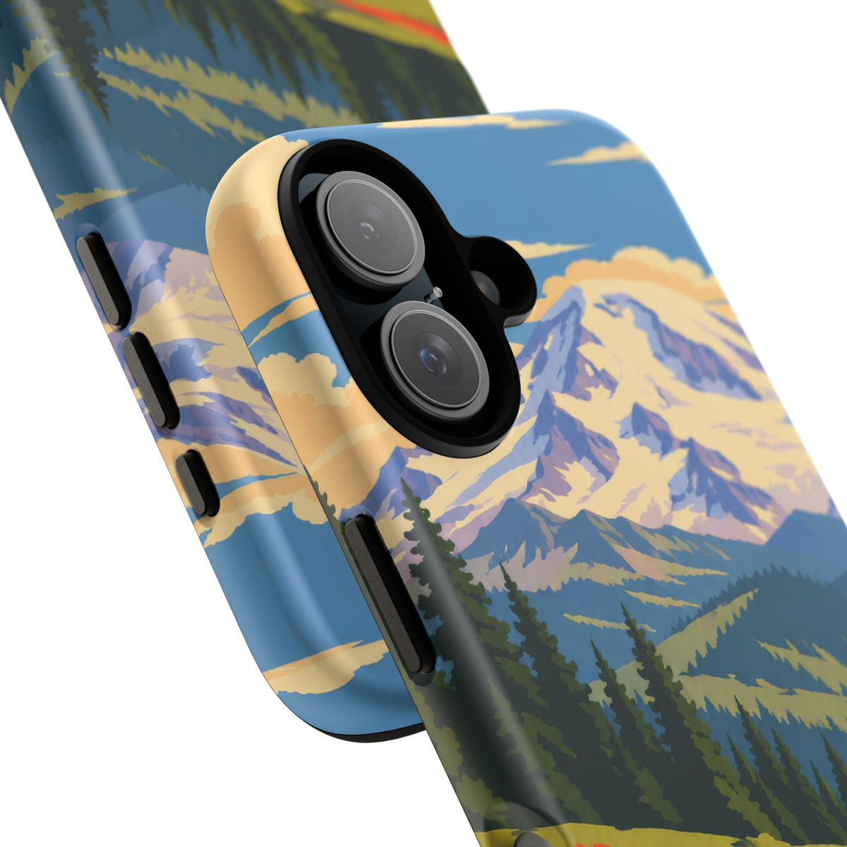 Mount Rainier — Meadow Radiance iPhone Tough Case