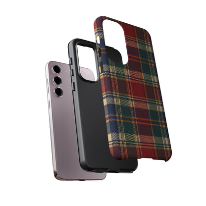 Highland Holiday Samsung Galaxy Tough Case | christmas plaid