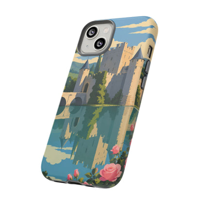 English Castle — Moat and Roses iPhone Tough Case