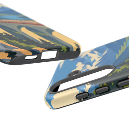 Travel by Train — Alpine Express Samsung Galaxy Tough Case | train travel
