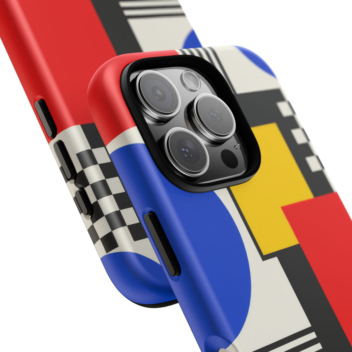 Primary Frequency iPhone Tough Case | Primary Color Geometry