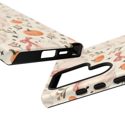 Blush Boo Social Samsung Galaxy Tough Case | cute ghost