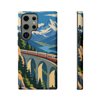 Travel by Train — Alpine Express Samsung Galaxy Tough Case | train travel
