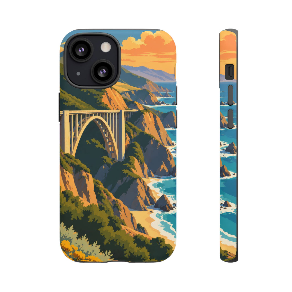 Big Sur — Coastal Arc iPhone Tough Case