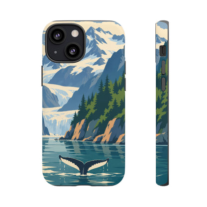 Glacier Bay — Fjord Silence iPhone Tough Case