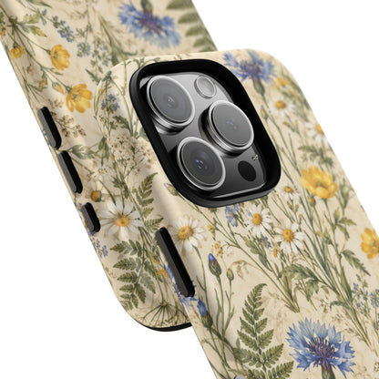 Meadow Archive iPhone Tough Case | wildflowers