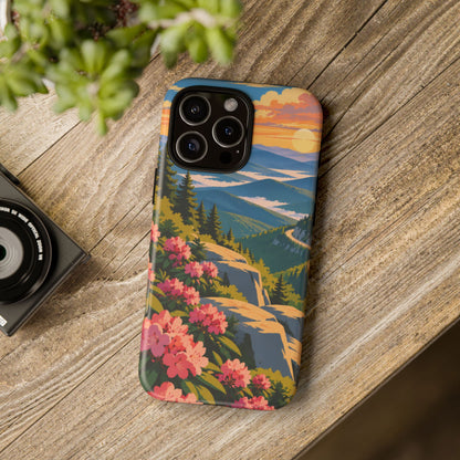 Blue Ridge Parkway — Ridgeway Bloom iPhone Tough Case