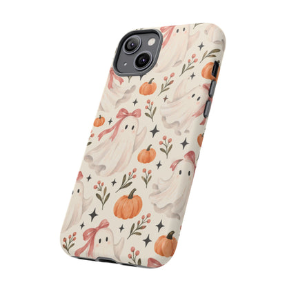 Blush Boo Social iPhone Tough Case | cute ghost