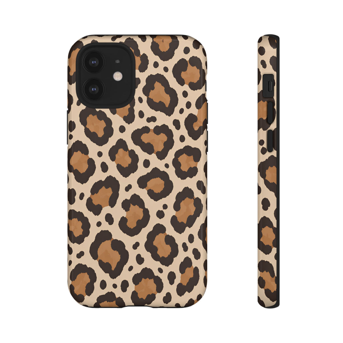 Leopard Print iPhone Tough Case | Cocoa Wildcat