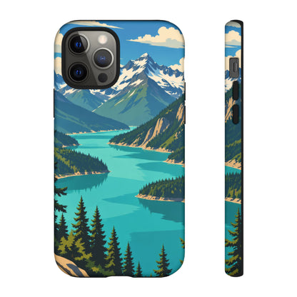 Cascades — Diablo Blue iPhone Tough Case