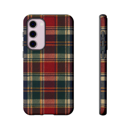 Highland Holiday Samsung Galaxy Tough Case | christmas plaid