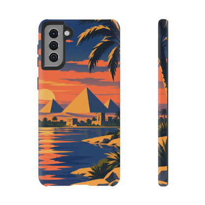 The Pyramids — Nile Dusk Samsung Galaxy Tough Case