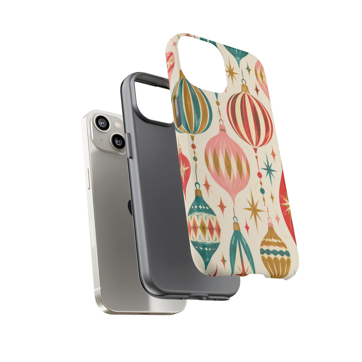 Holiday Heirlooms iPhone Tough Case | vintage ornaments