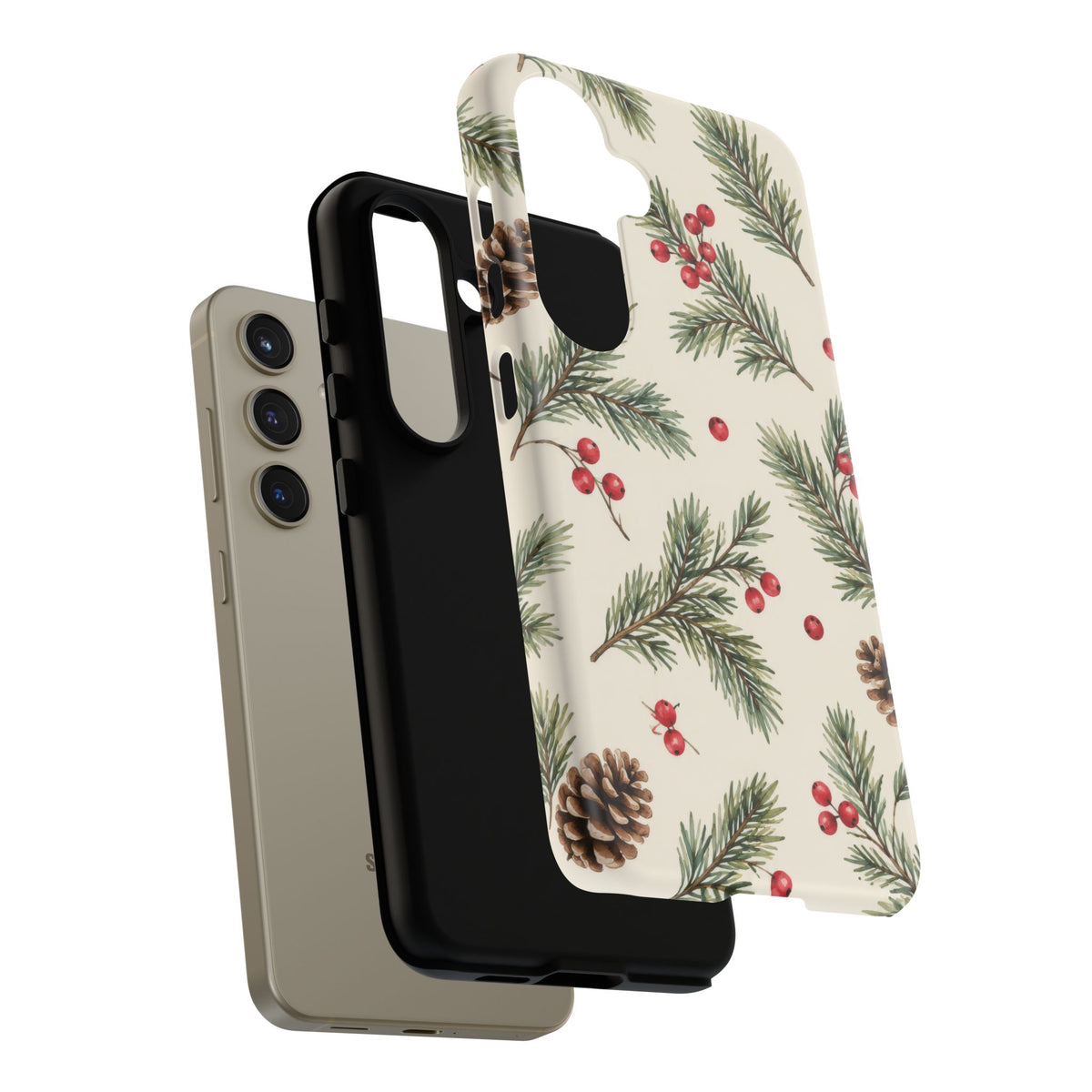 Evergreen Whisper Samsung Galaxy Tough Case | evergreen botanical