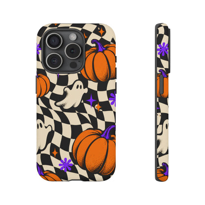 Spectral Groove iPhone Tough Case | retro halloween