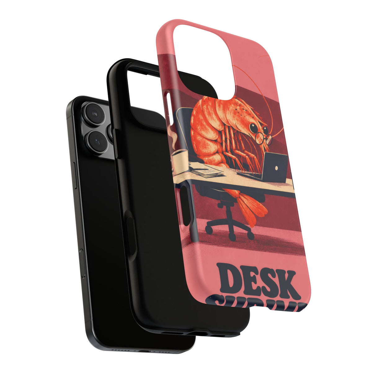 Desk Shrimp iPhone Tough Case