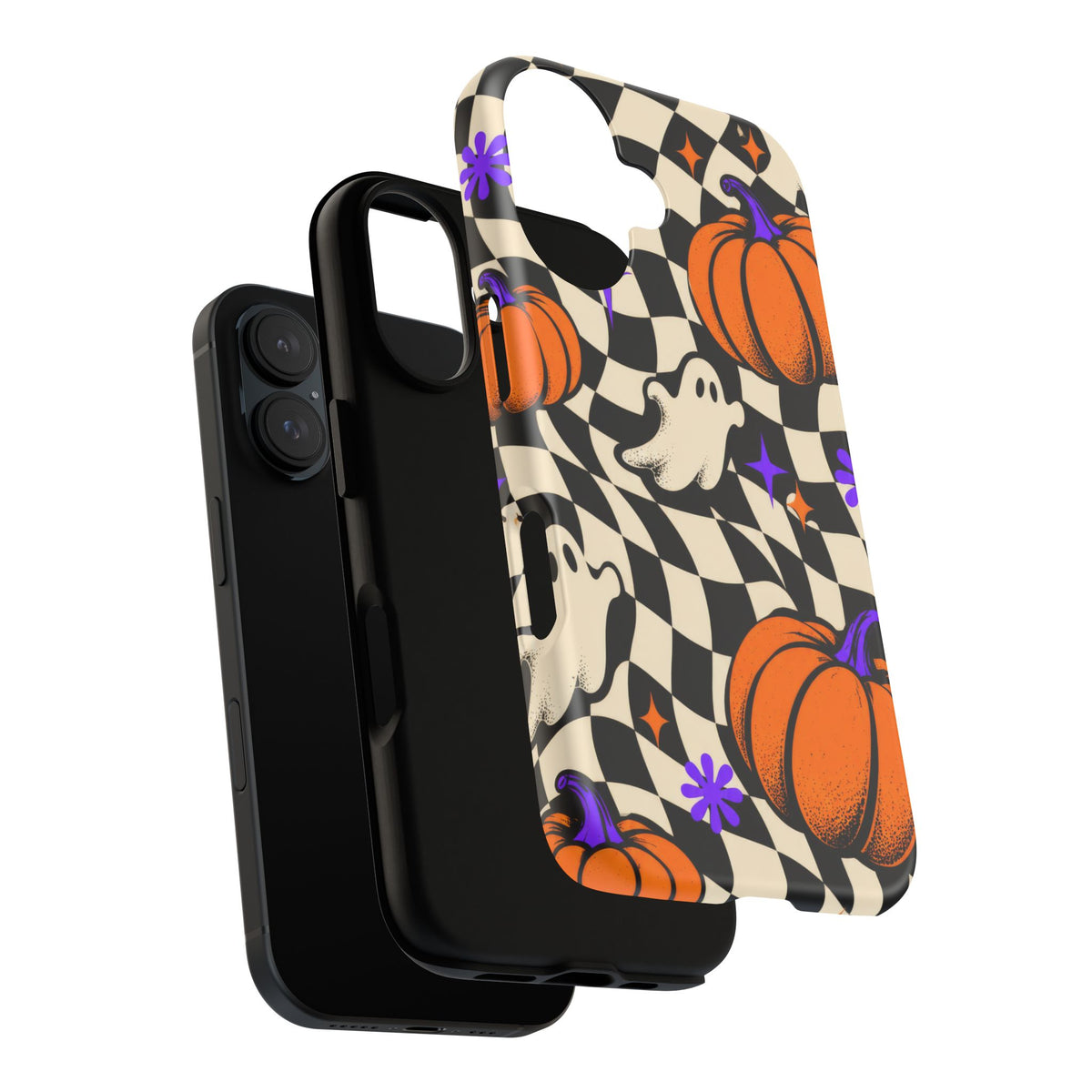 Spectral Groove iPhone Tough Case | retro halloween