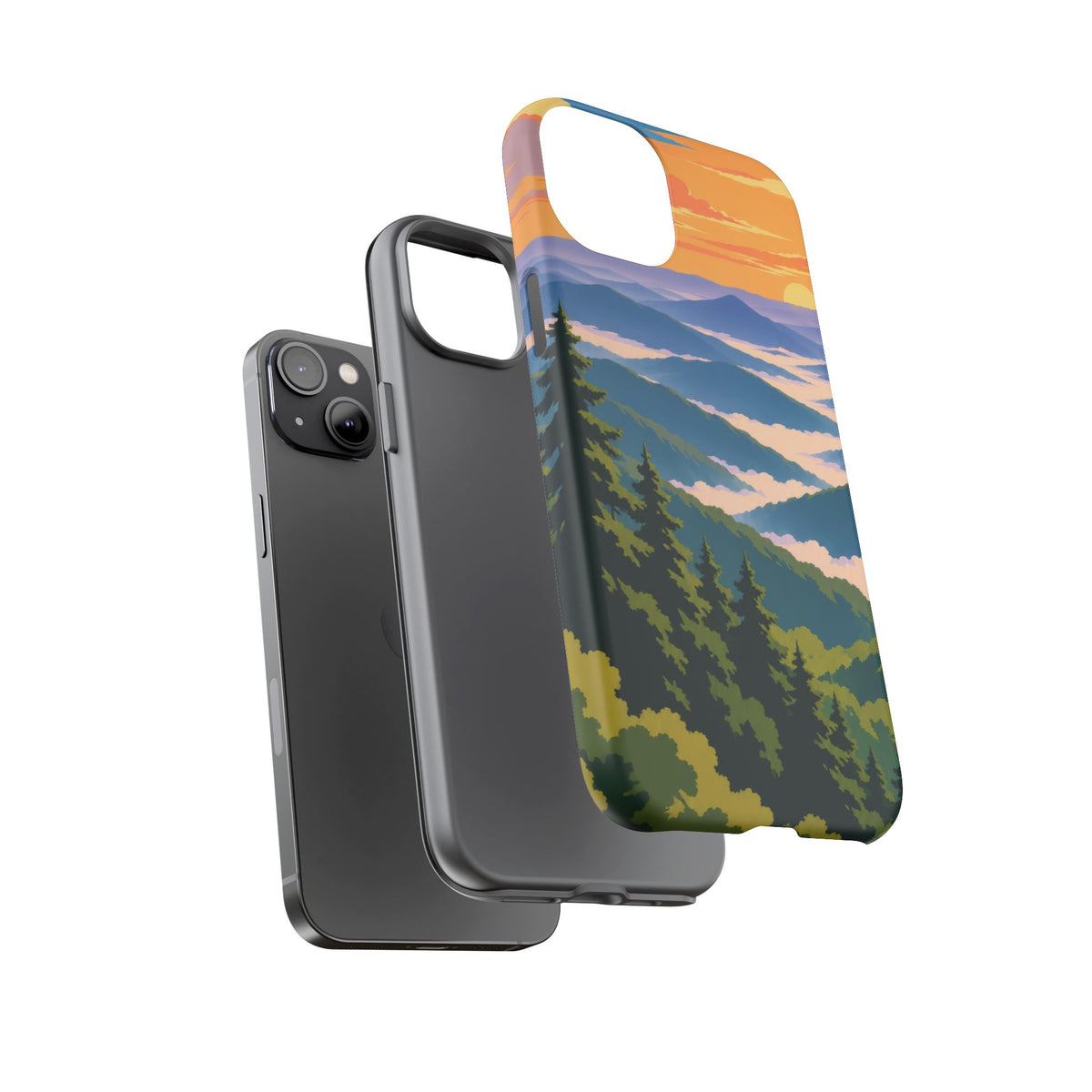 Great Smoky Mountains — Morning Veils iPhone Tough Case