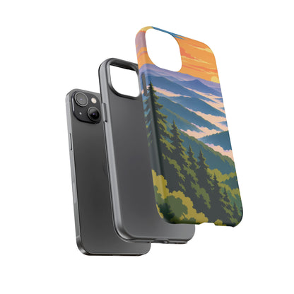 Great Smoky Mountains — Morning Veils iPhone Tough Case
