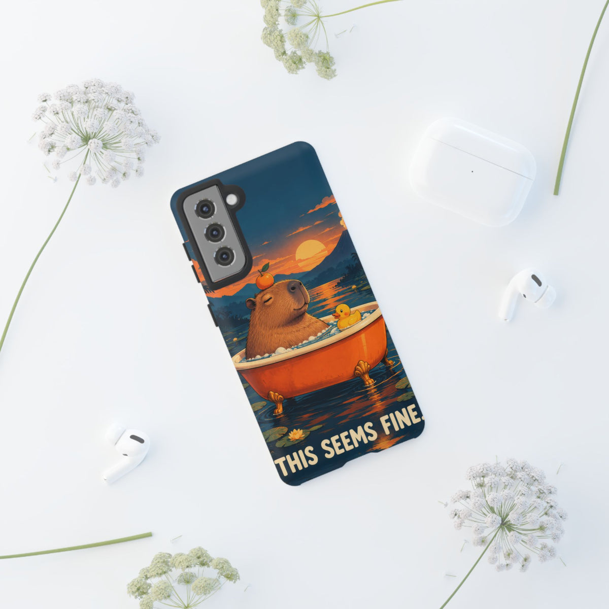 Minor Inconvenience Samsung Galaxy Tough Case | funny capybara