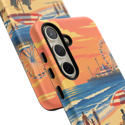 New Jersey Shore — Boardwalk Summer Samsung Galaxy Tough Case