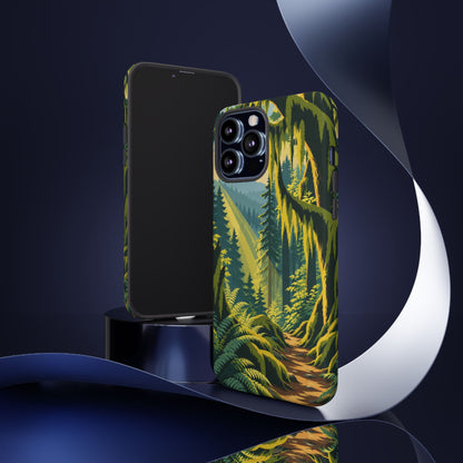 Hoh Rain Forest — Mosslight iPhone Tough Case