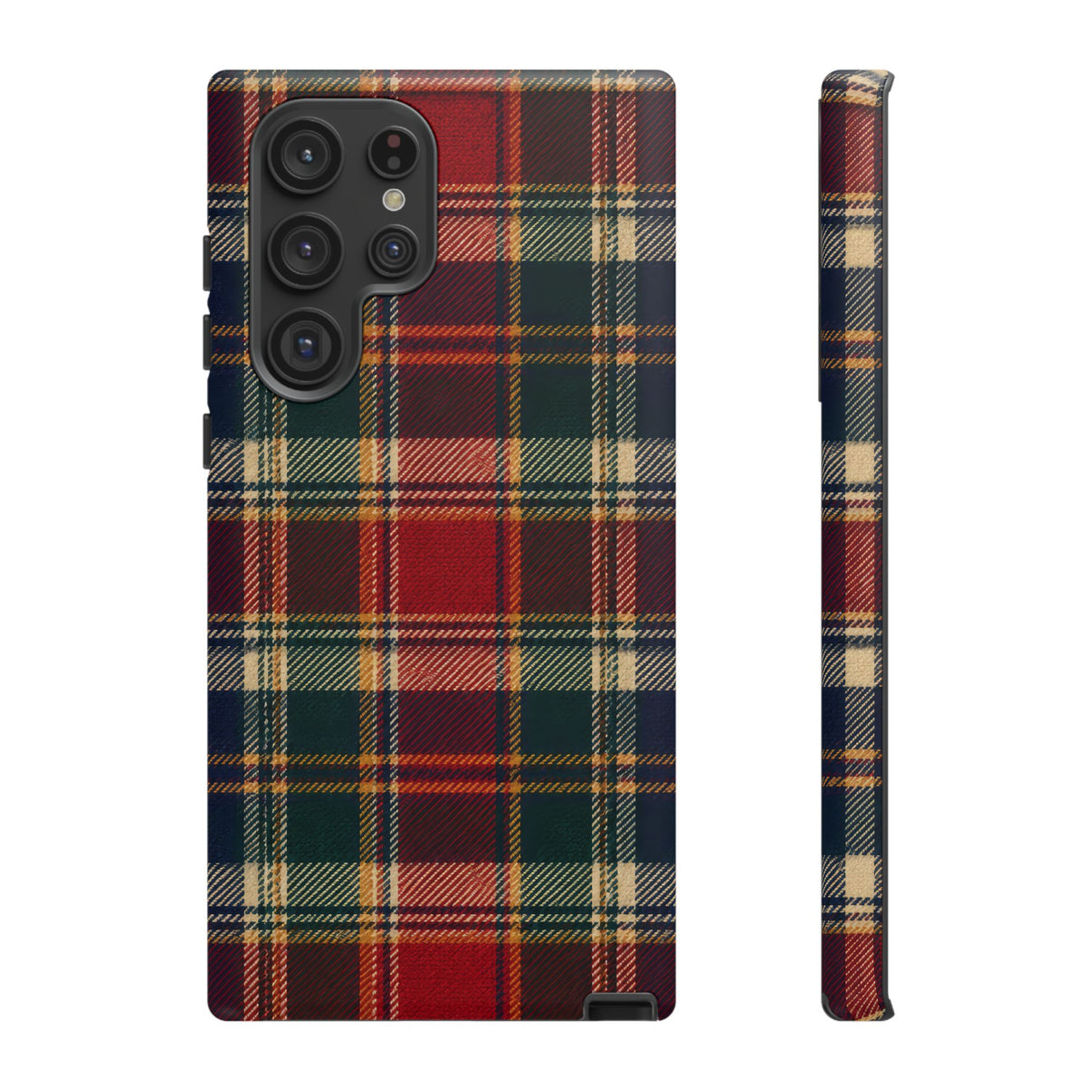 Highland Holiday Samsung Galaxy Tough Case | christmas plaid