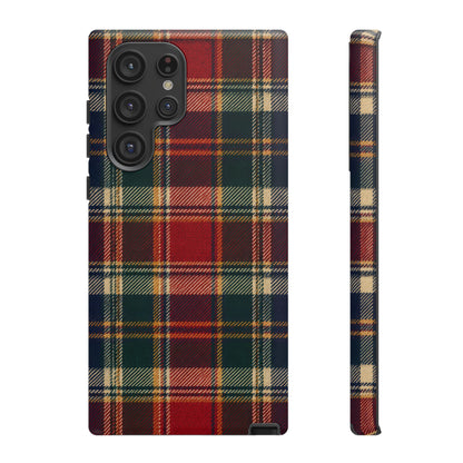 Highland Holiday Samsung Galaxy Tough Case | christmas plaid