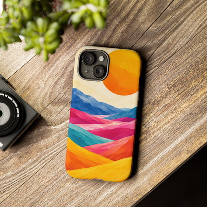 Solstice Ribbons iPhone Tough Case | sunscape