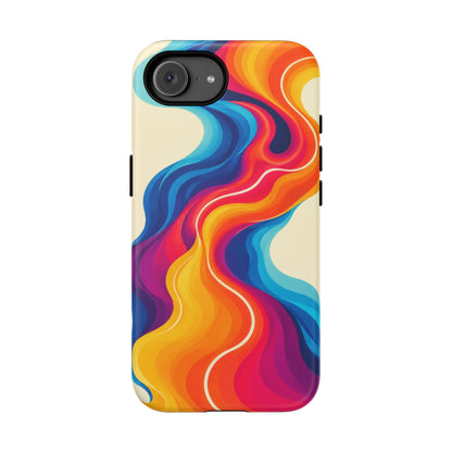 Electric Tide iPhone Tough Case | psychedelic wave