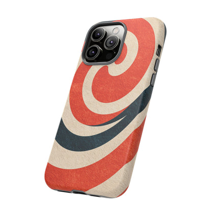 Ember Spiral iPhone Tough Phone Case