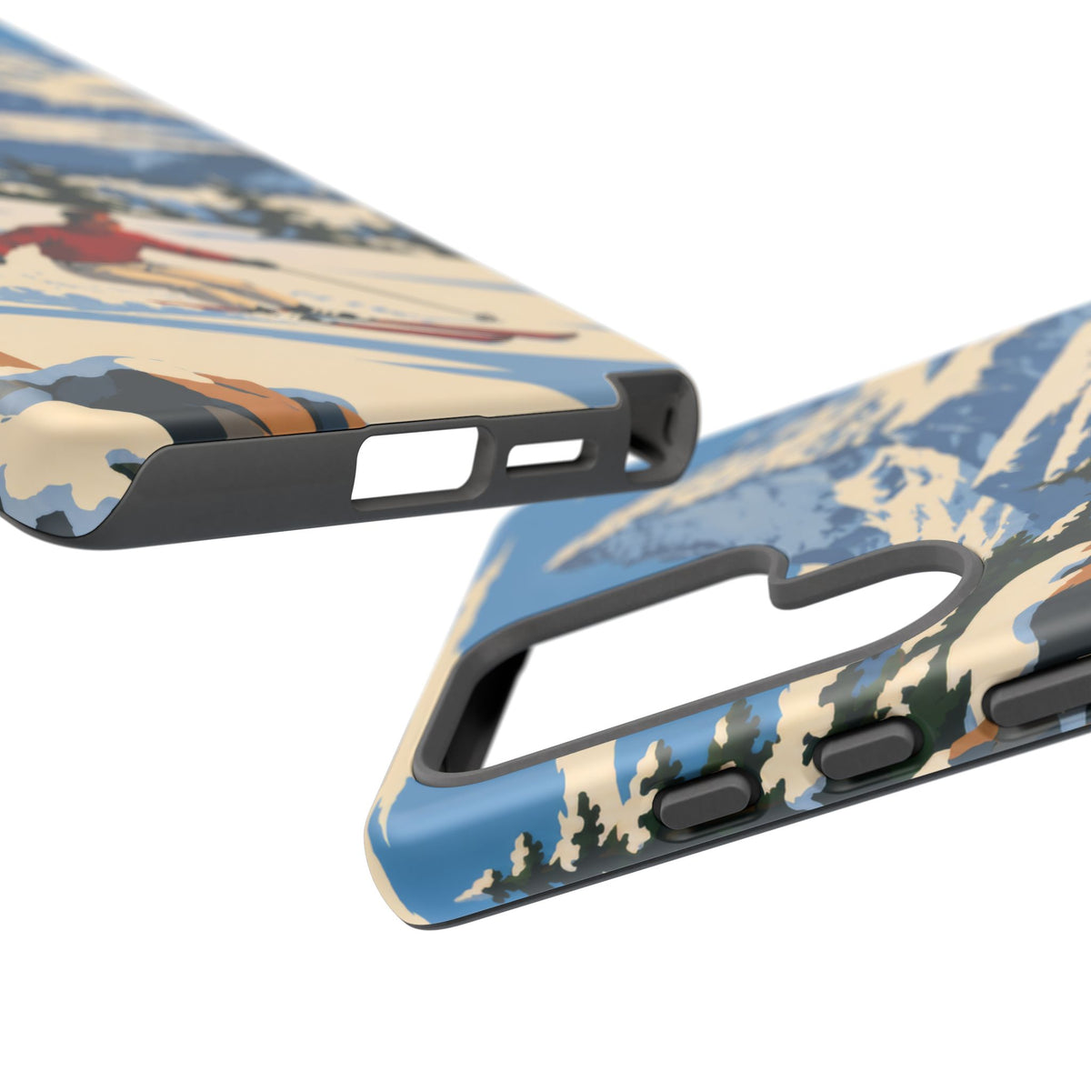 Swiss Skiing — Downhill Arc Samsung Galaxy Tough Case