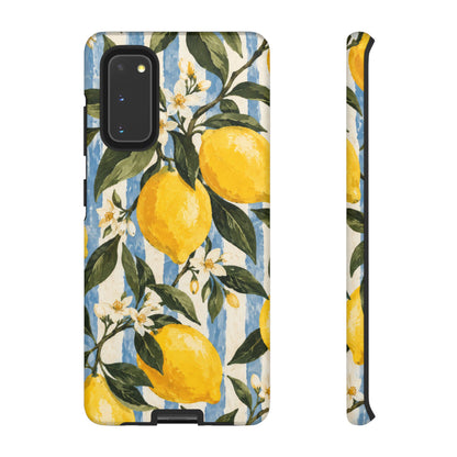 Riviera Lemons Samsung Galaxy Tough Case | lemon print
