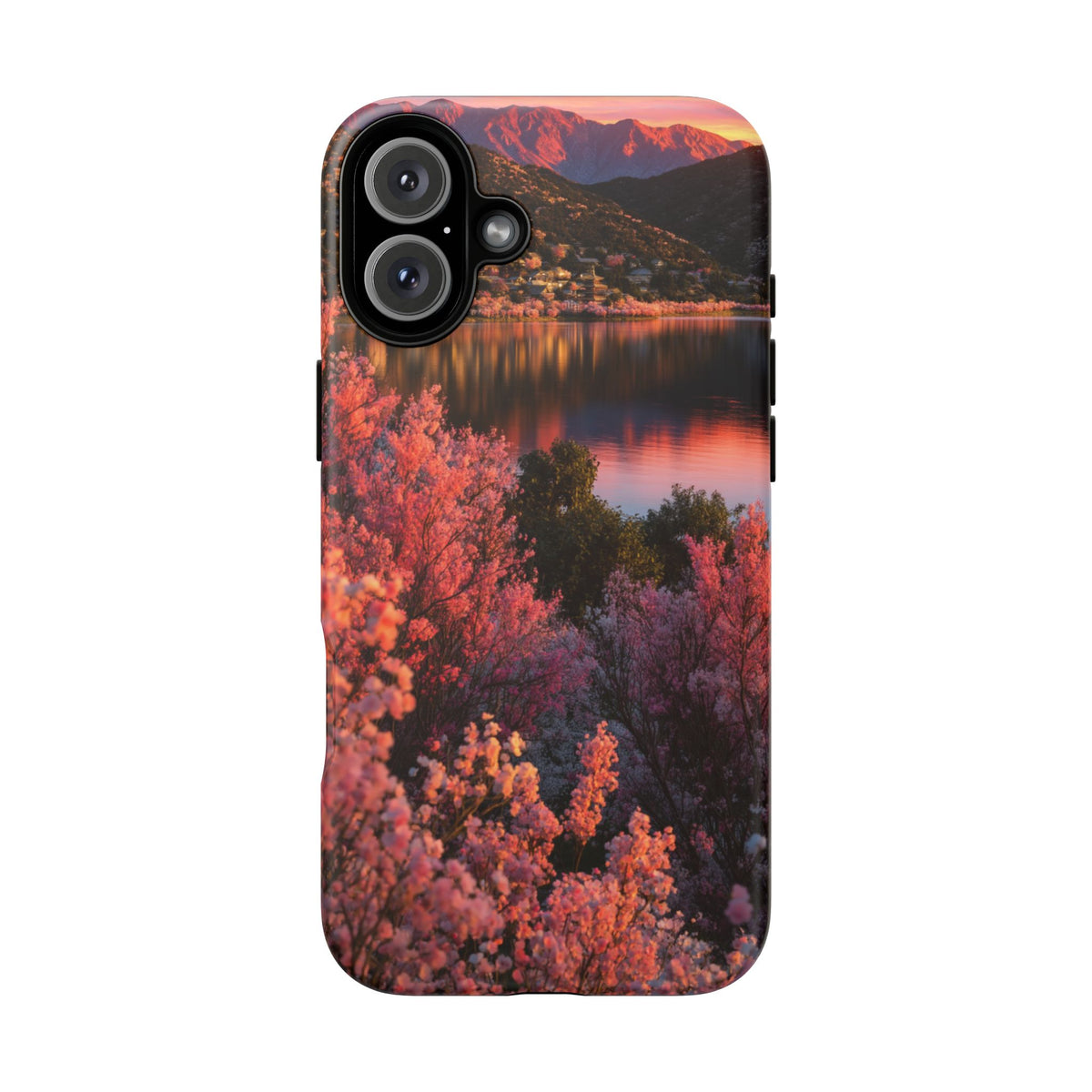 Alpine Bloom Lake iPhone Tough Phone Case