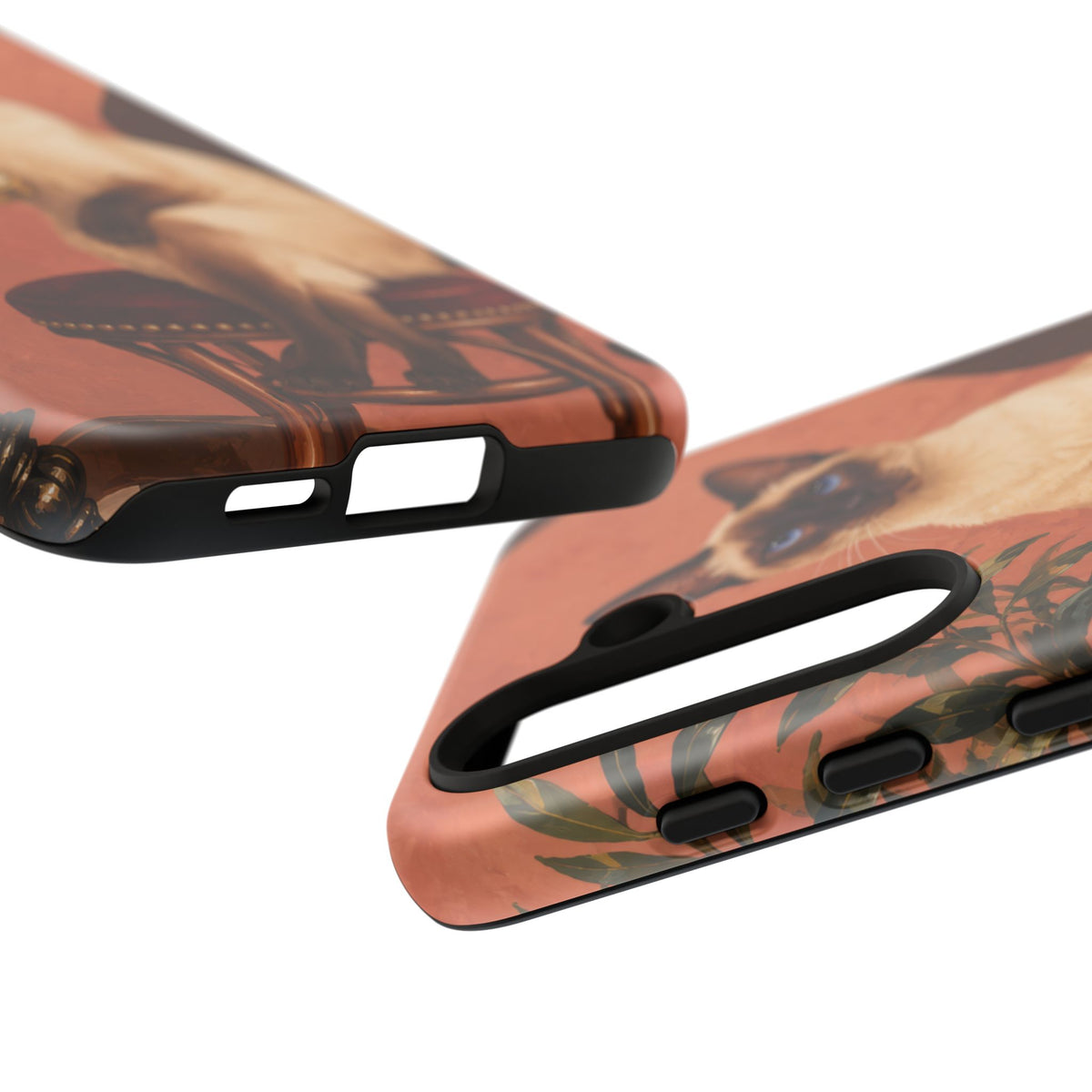 Espresso Cat Club Samsung Galaxy Tough Case | siamese cat