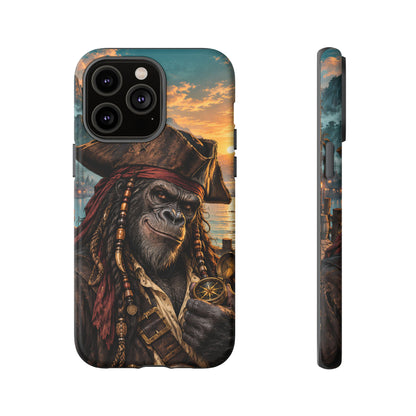 Pirate Gorilla iPhone Tough Case | Captain Silverback