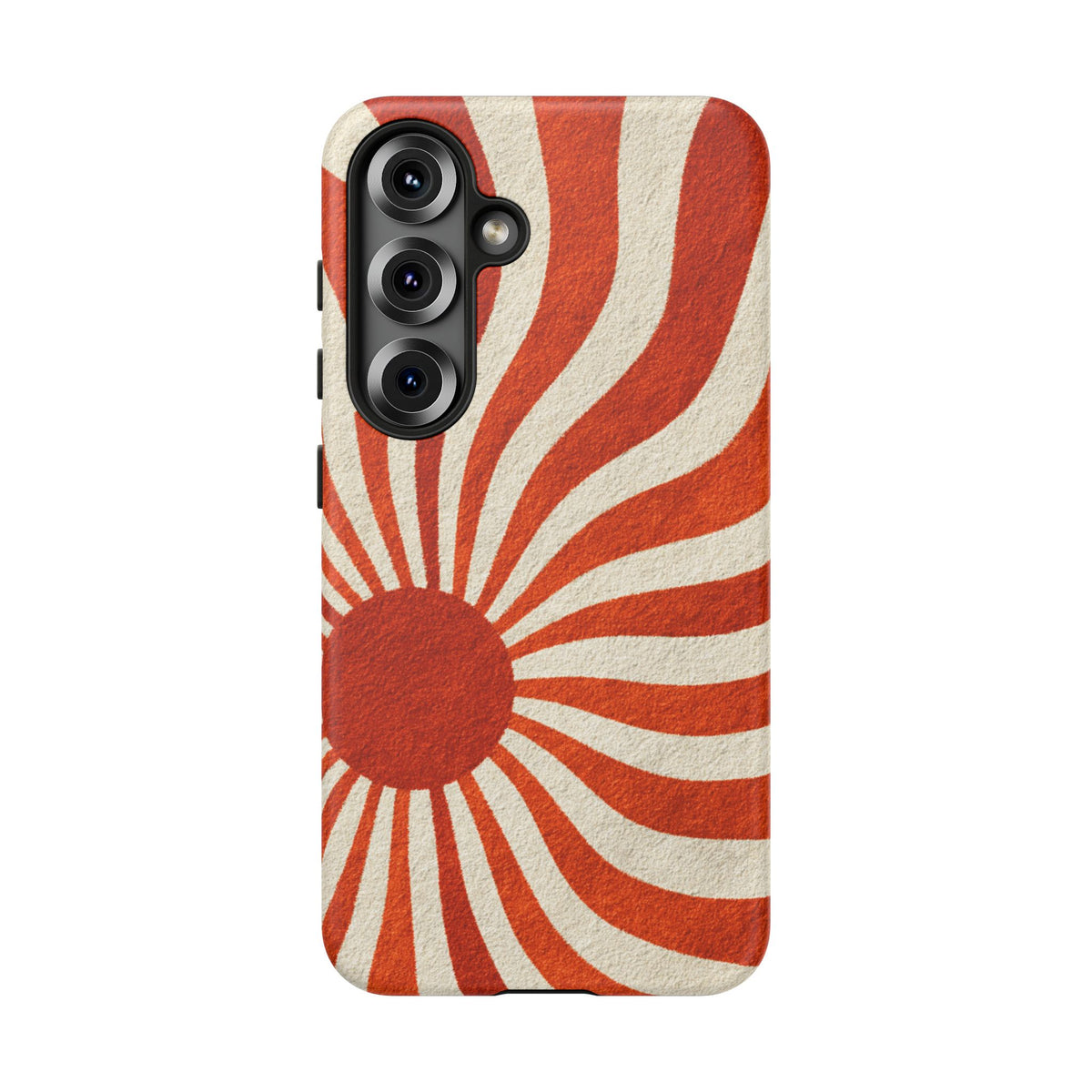 Terracotta Sunburst Samsung Galaxy Tough Phone Case