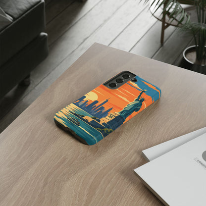 New York City — Harbor Liberty Samsung Galaxy Tough Case