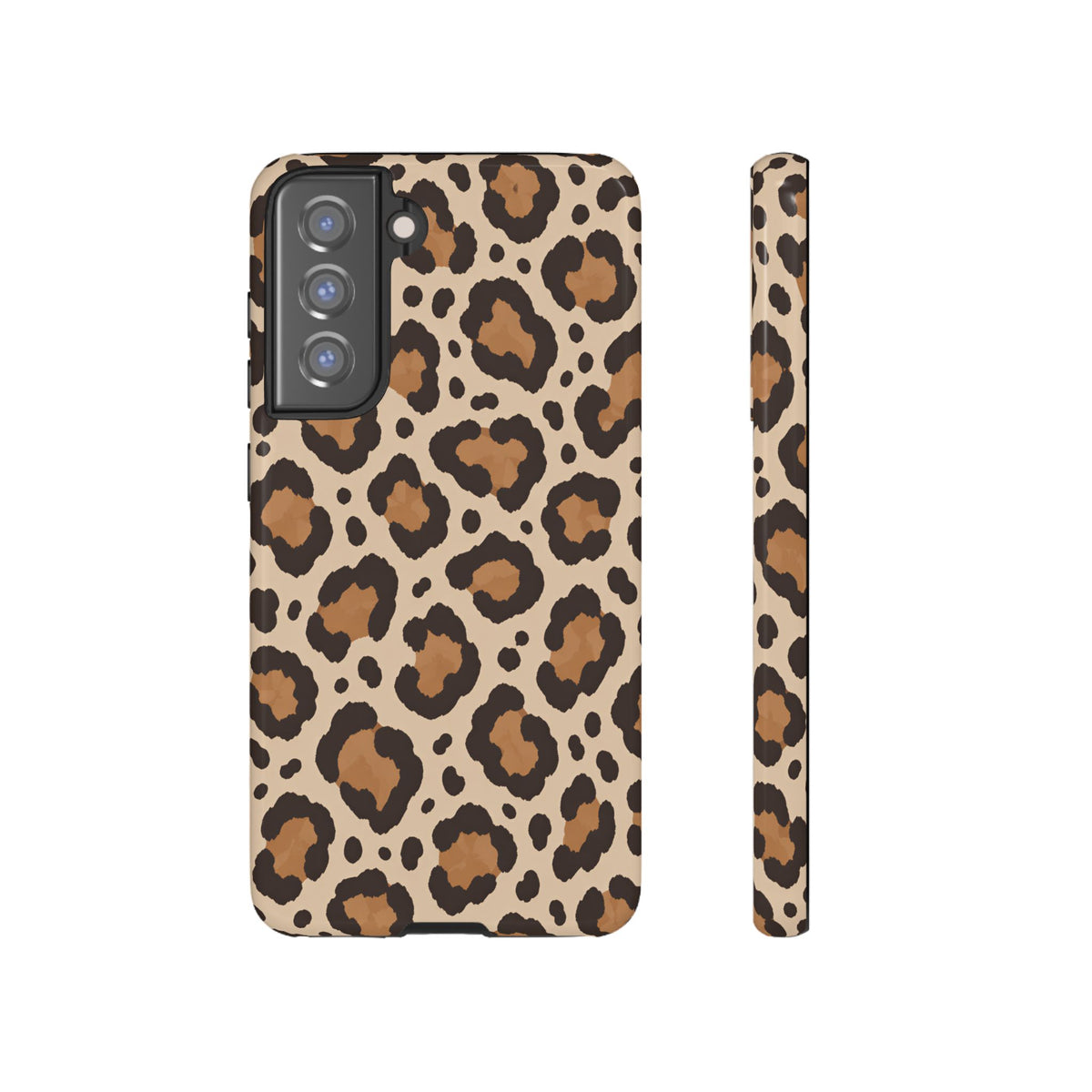 Leopard Print Samsung Galaxy Tough Case | Cocoa Wildcat