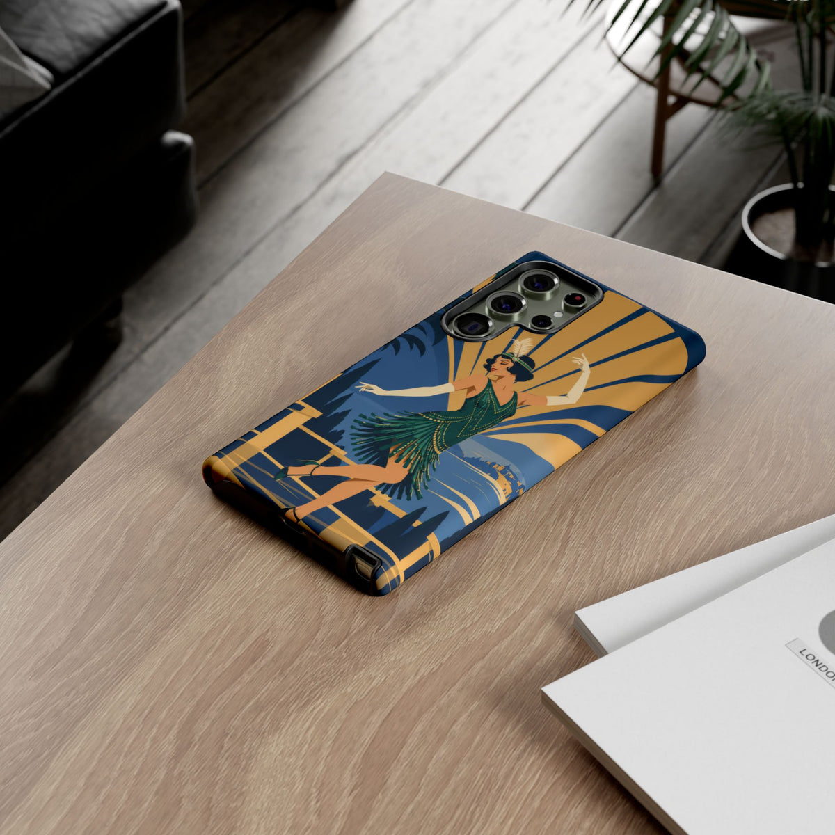 1920s Flapper — Jazz After Dark Samsung Galaxy Tough Case