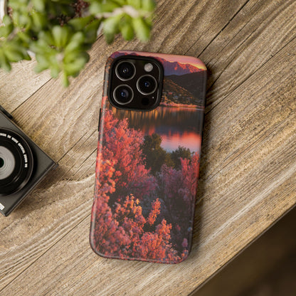 Alpine Bloom Lake iPhone Tough Phone Case