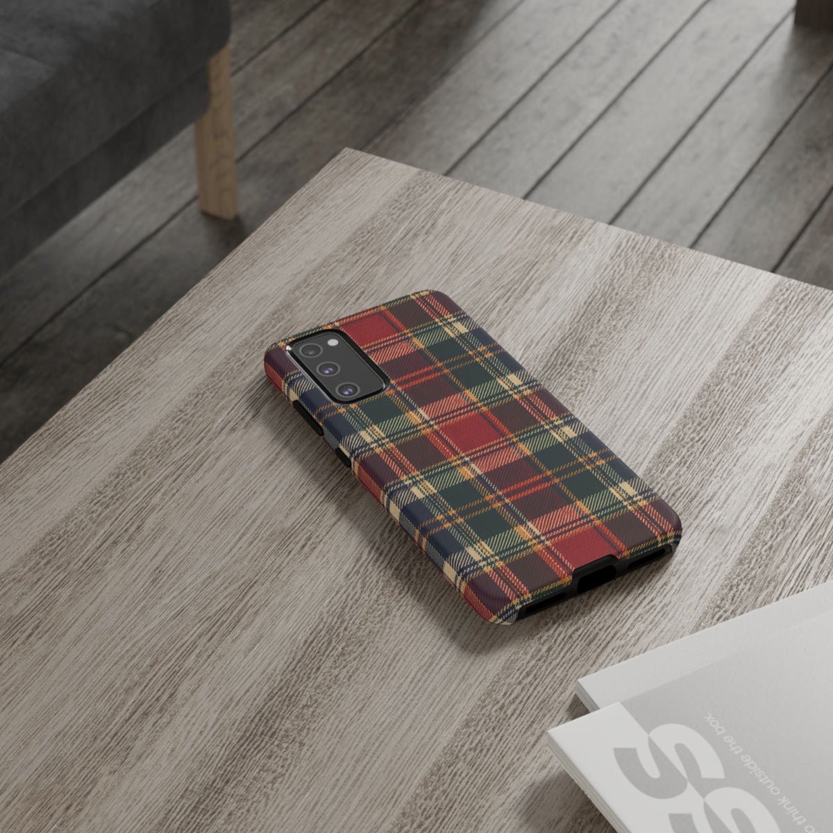 Highland Holiday Samsung Galaxy Tough Case | christmas plaid
