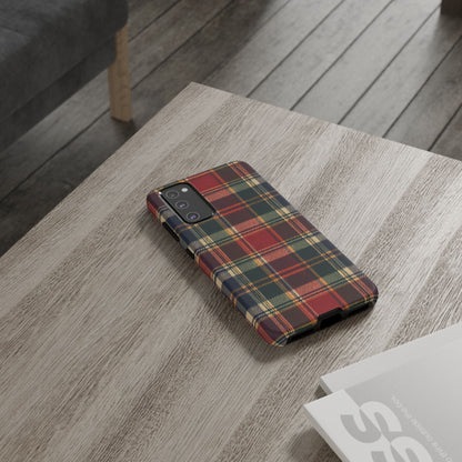 Highland Holiday Samsung Galaxy Tough Case | christmas plaid