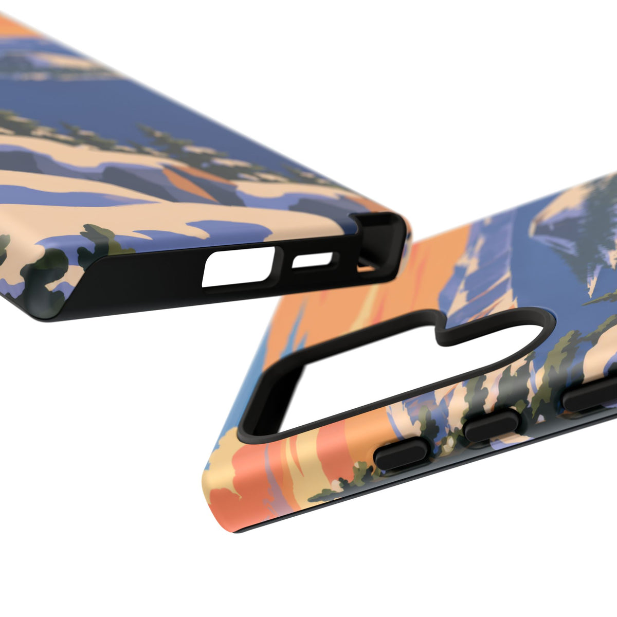 Crater Lake — Winter Caldera Samsung Galaxy Tough Case