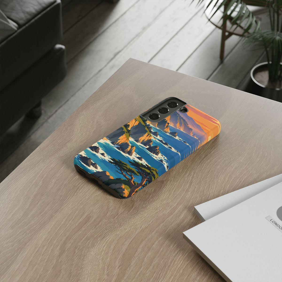 Big Sur — Cypress Coast Samsung Galaxy Tough Case